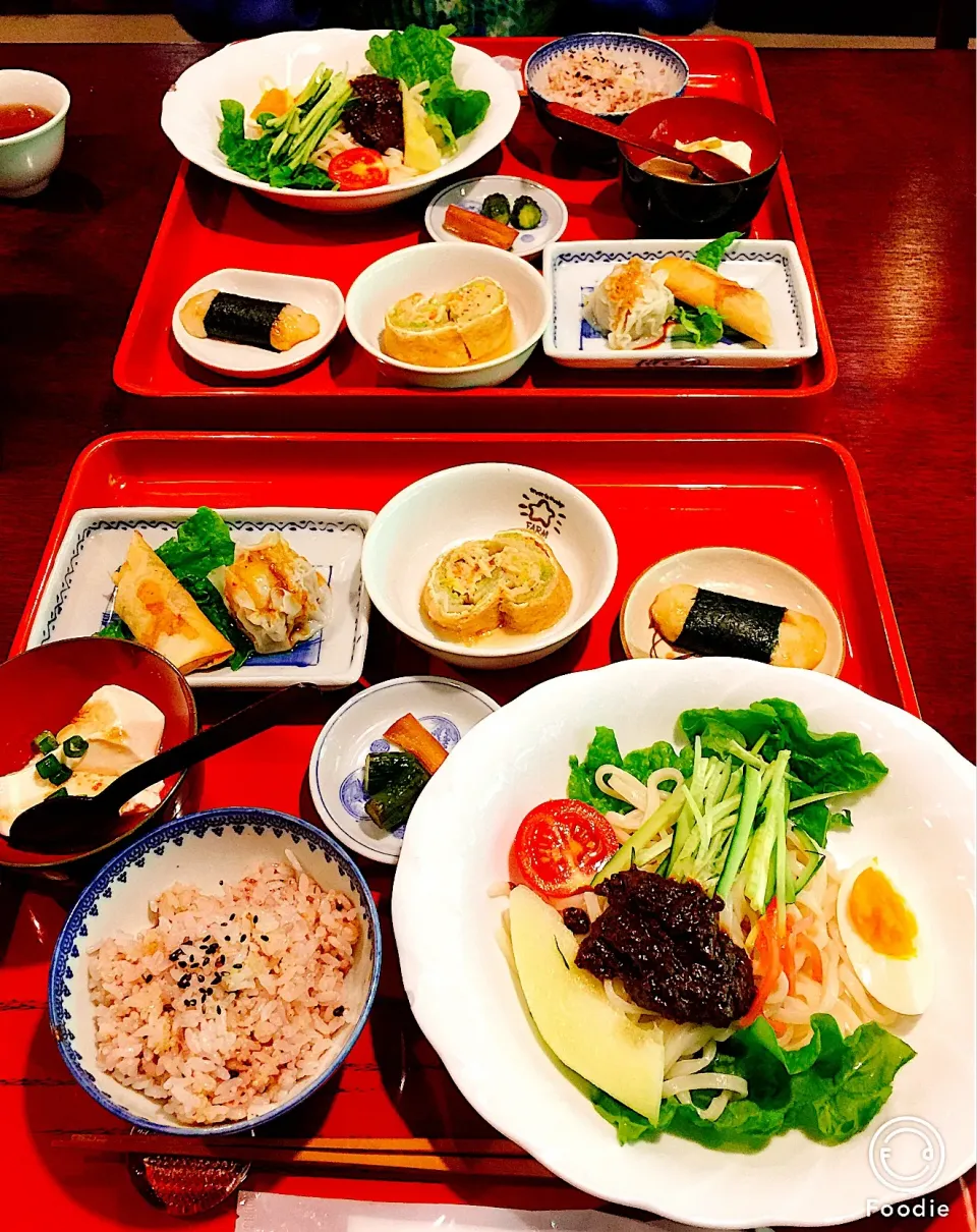 Snapdishの料理写真:#星耕茶寮 #ランチ  #野菜たっぷり  #ヘルシーごはん    
#じゃじゃ麺|Blueberry🫐さん