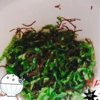 Snapdishの料理写真:ピーマンの塩こんぶあえ|スマイルさん