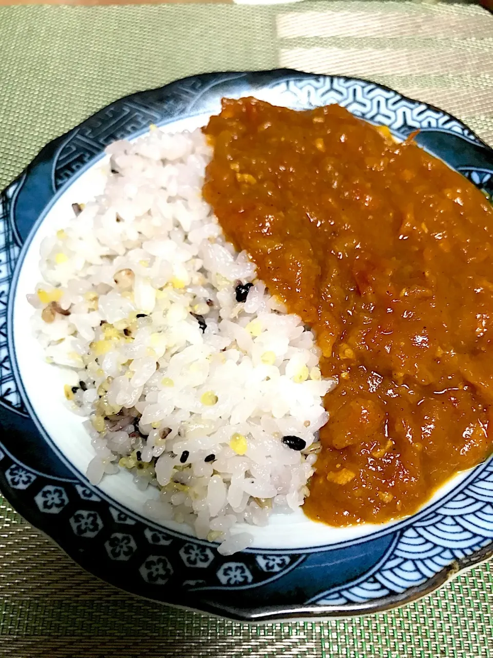 雑穀ver.水なしトマトチキンカレー|1614さん