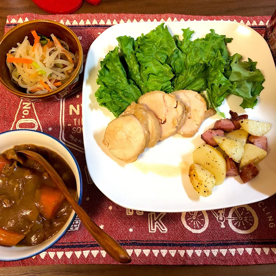 Snapdishの料理写真:6.24夕飯 鶏ハム|ピカさん