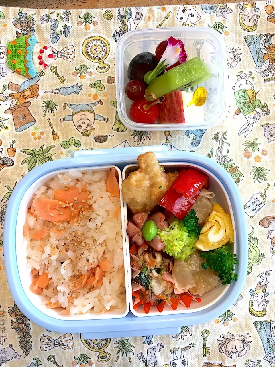 Snapdishの料理写真:3歳児お弁当|あっつんさん