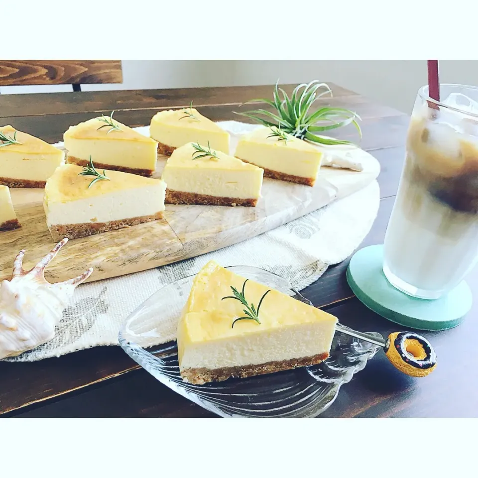 ニューヨークチーズケーキでおうちカフェ☕️|SAORIさん