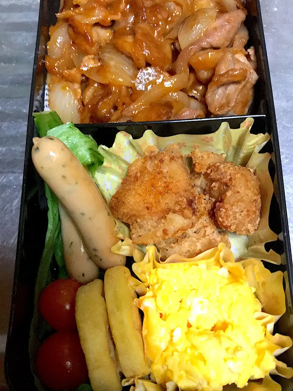 #高校生男子弁当|みかんさん