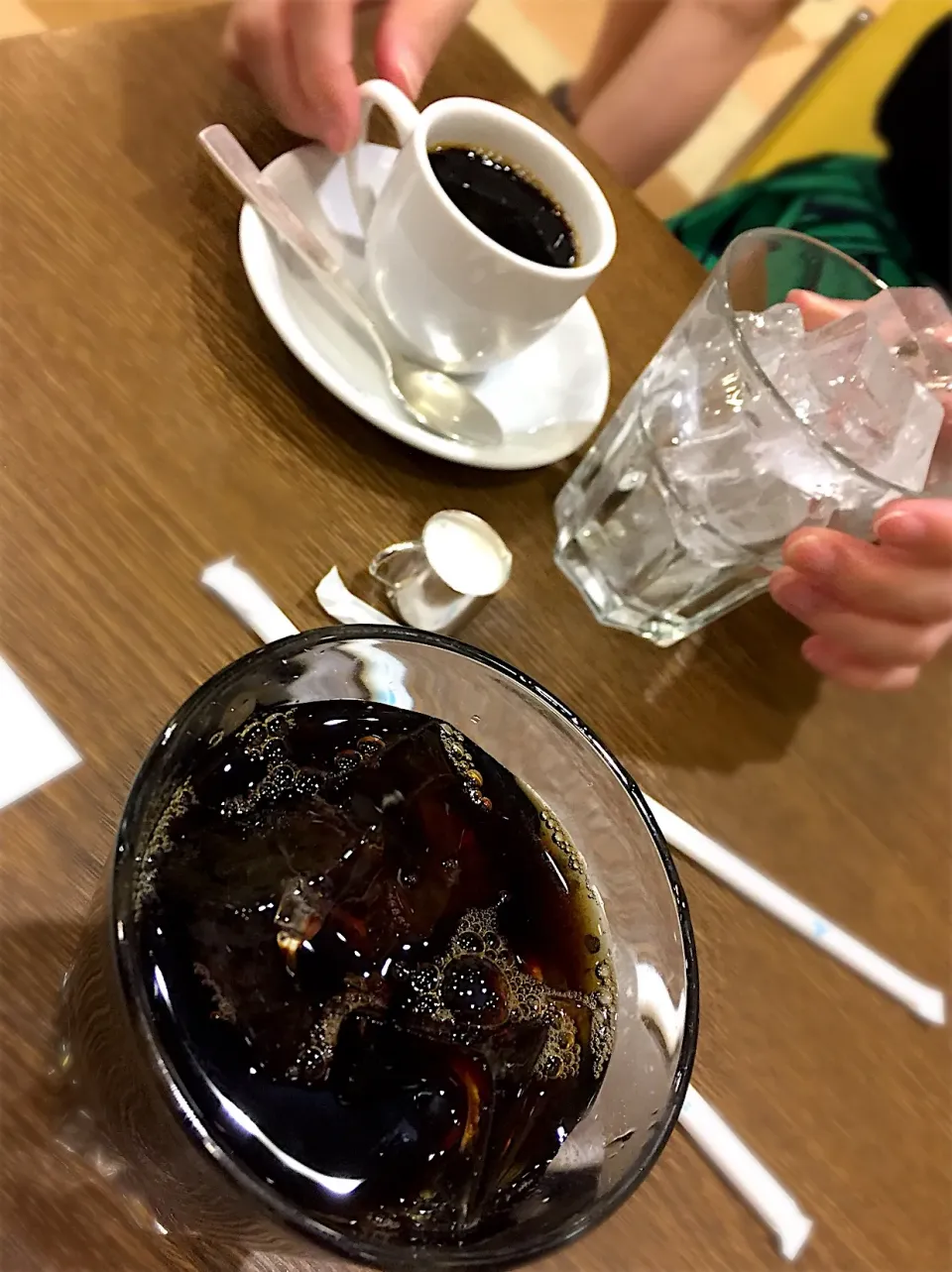 Snapdishの料理写真:コンパルでアイスコーヒー☆|あやさん