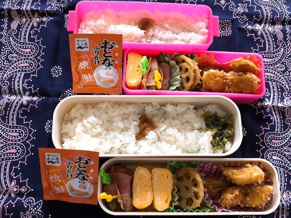 Snapdishの料理写真:2018/06/26(火) 夫弁当&娘弁当🎵|kiyominさん