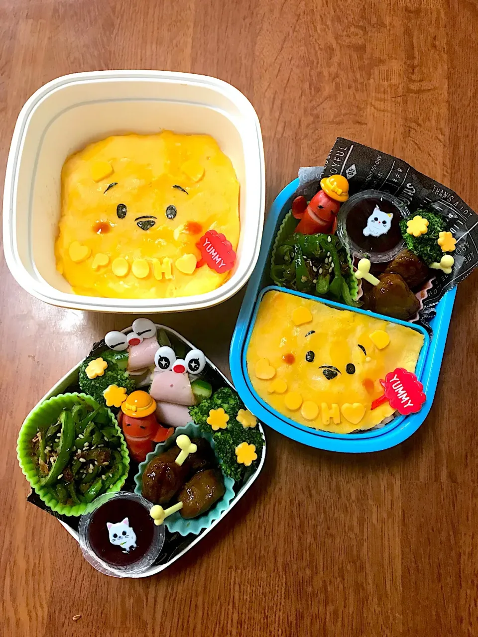 プーさん弁当♡|かなさん