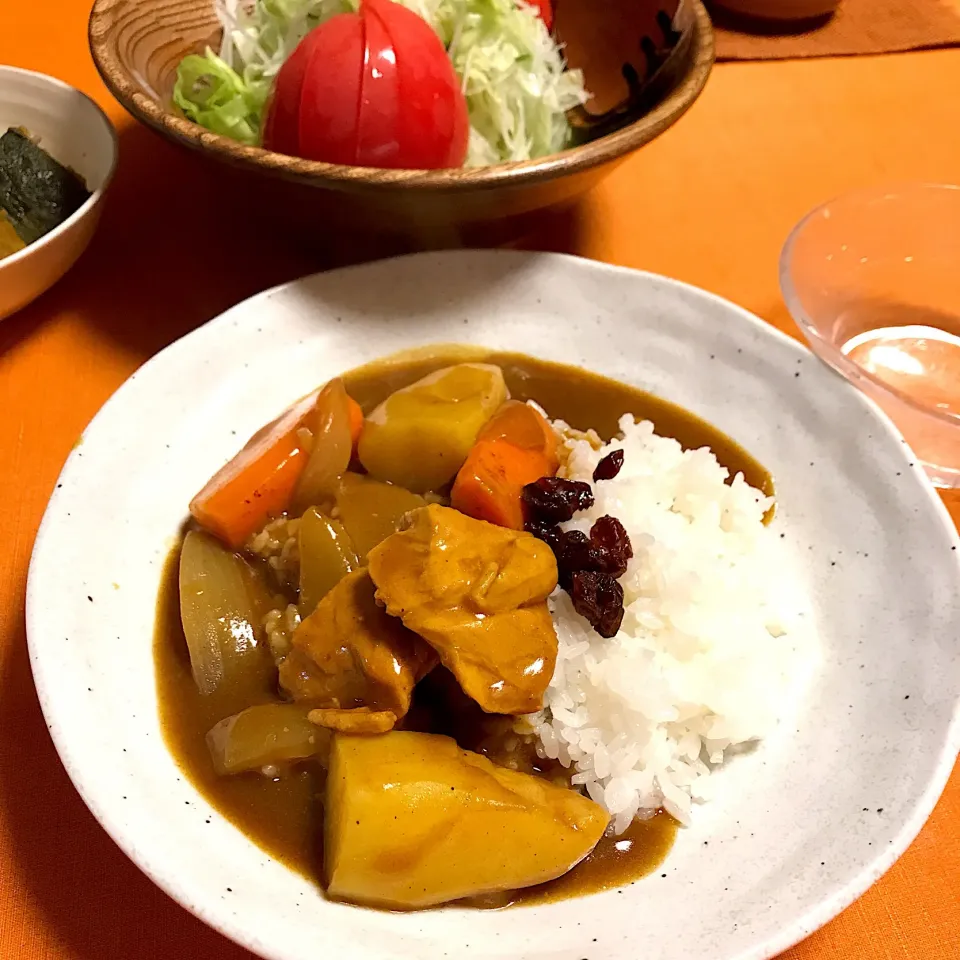 大きめ野菜のチキンカレー|ゼニコさん