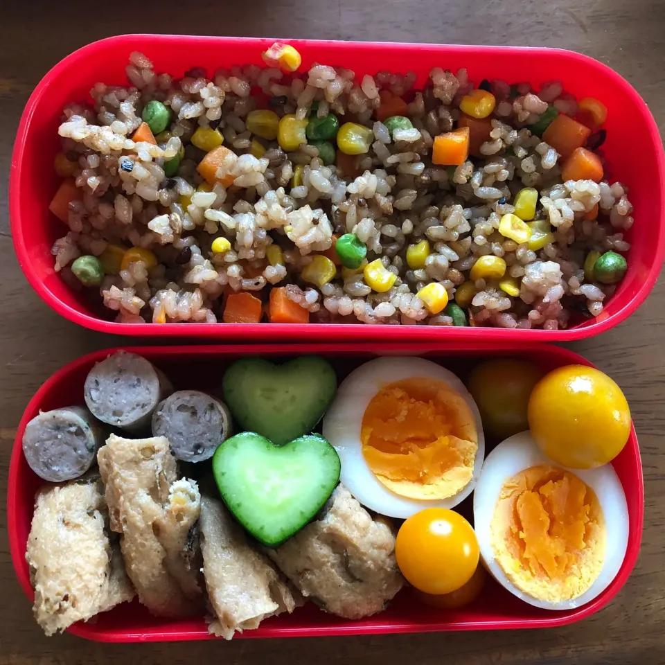 Snapdishの料理写真:大学生弁当41🍱|宙まめさん