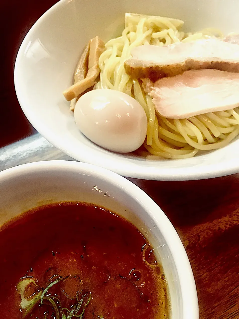 Snapdishの料理写真:濃厚鷄白湯つけ麺|須佐 浩幸さん