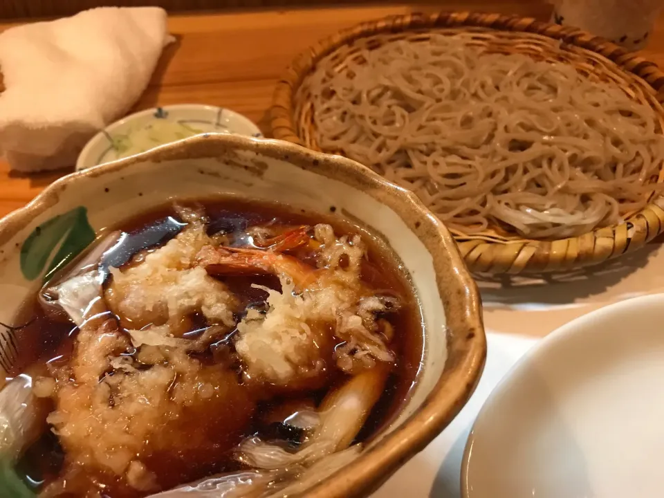 ネギ天せいろ。夜中の蕎麦最高。松江→米子→姫路→大垣→静岡。各駅停車の旅。|KOMAさん