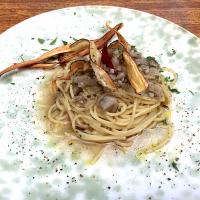 ごぼうのペペロンチーノ