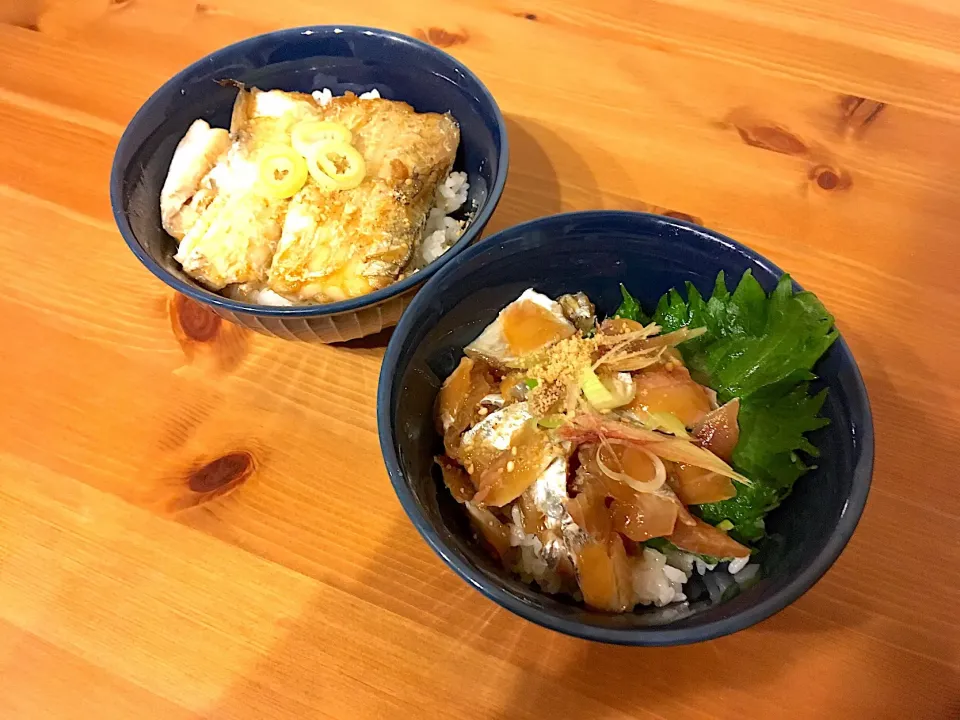 太刀魚の蒲焼き丼&漬け丼|Emi Mikadoさん