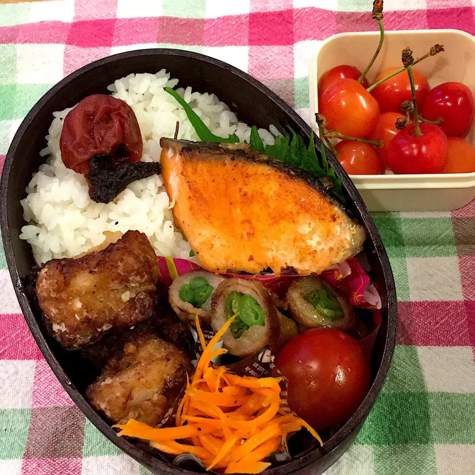 #男子高校生弁当  #曲げわっぱ弁当|さい。さん