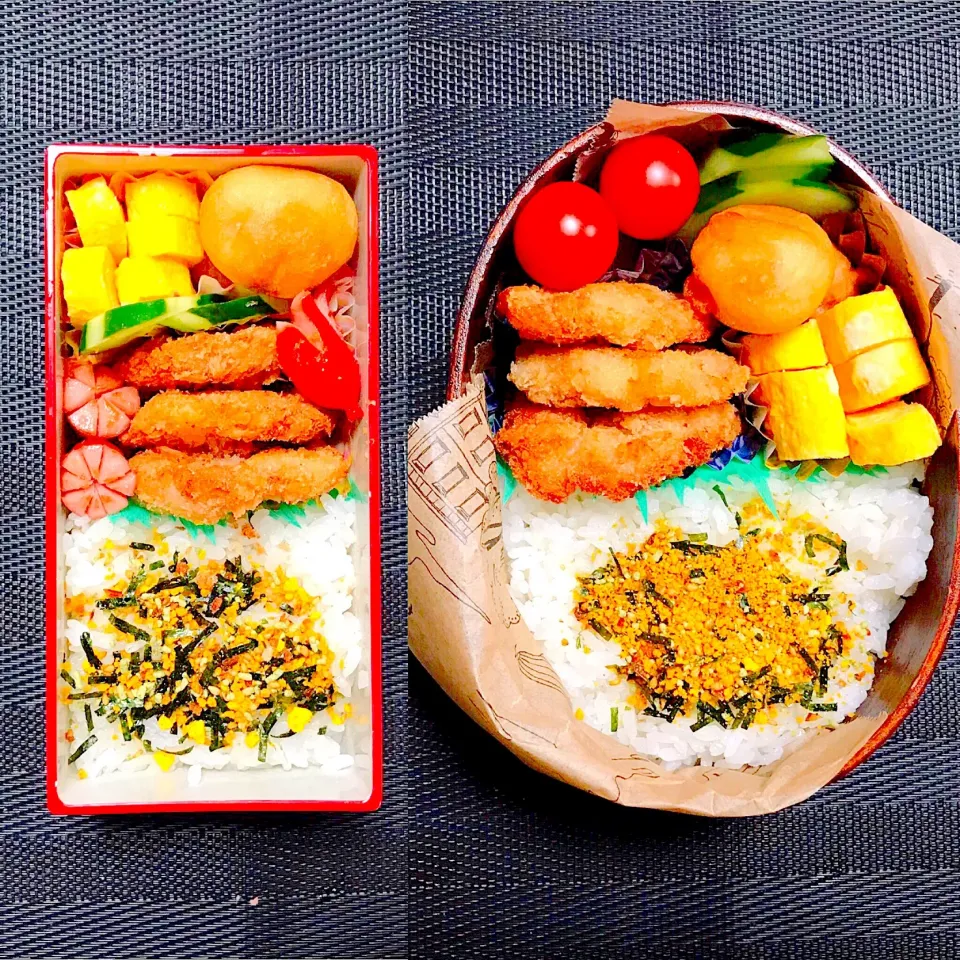 JK姉妹のトンカツ弁当
 #とんかつ|mamacatさん