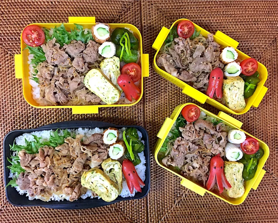 Snapdishの料理写真:#中高生弁当  #父ちゃん弁当  #のっけ弁当|よちこさん