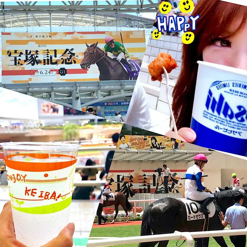 唐揚げビールとか笑🍺@阪神競馬場🐴宝塚記念|MAPITEEさん