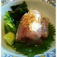 飛魚の酢の物