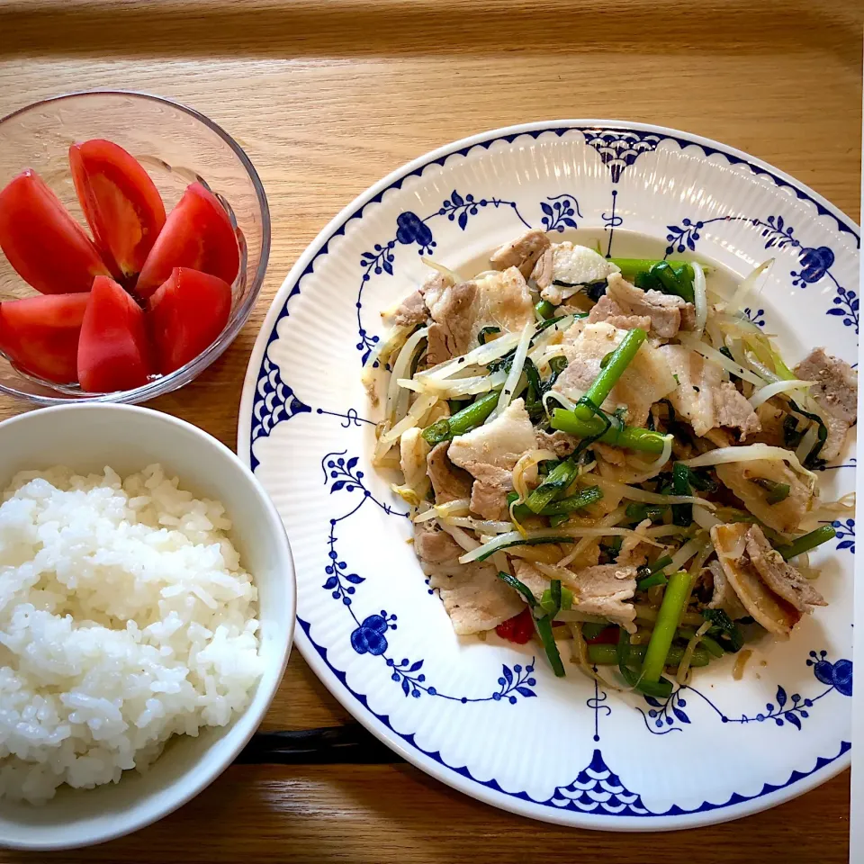 肉野菜炒めご飯😊|Jean Nobyさん