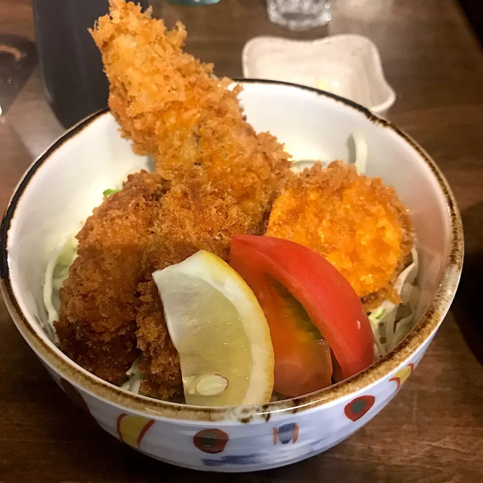 カキフライ&牡蠣飯のW牡蠣丼|r1990297さん