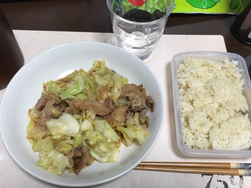 豚肉とキャベツのごま味噌炒め|ohwayさん