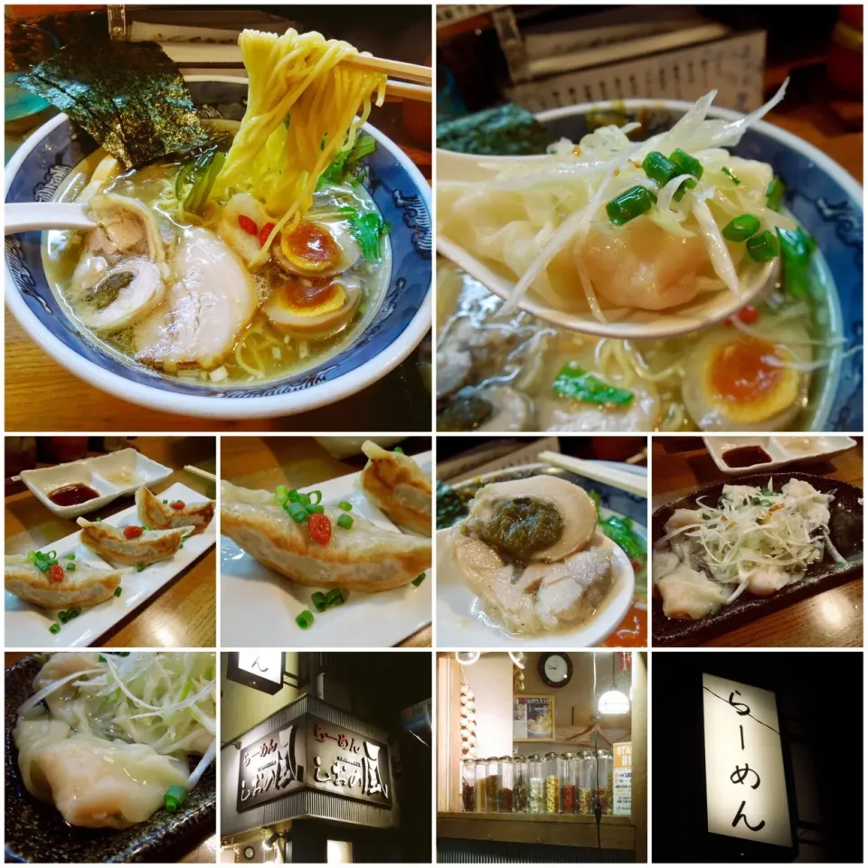 足立区で塩ラーメンと言えばここ！ クーポンで特製塩ラーメン全部入りが５００円 餃子は塩ダレが美味しいです。 皿海老ワンタンもネギ塩ダレが絶品。|Takeshi  Nagakiさん