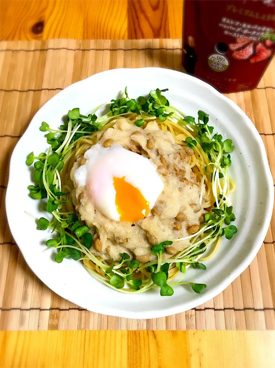 納豆おろしパスタ|sayaさん