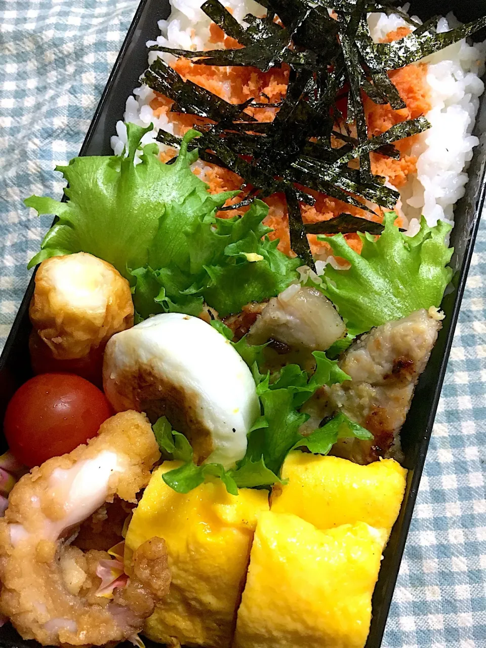 お兄ちゃん弁当🍱チラ見せのり弁😂|ケンケンさん