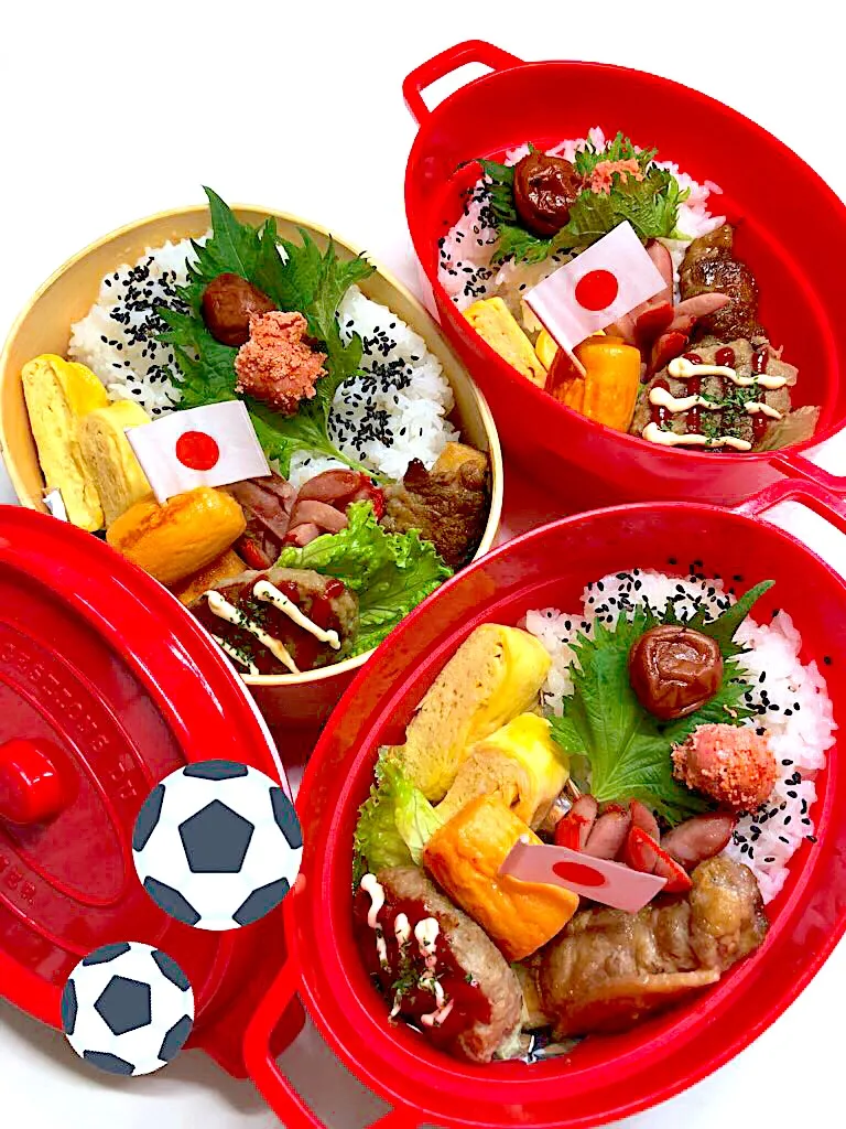 Snapdishの料理写真:サッカー⚽️|三姉妹のママさん