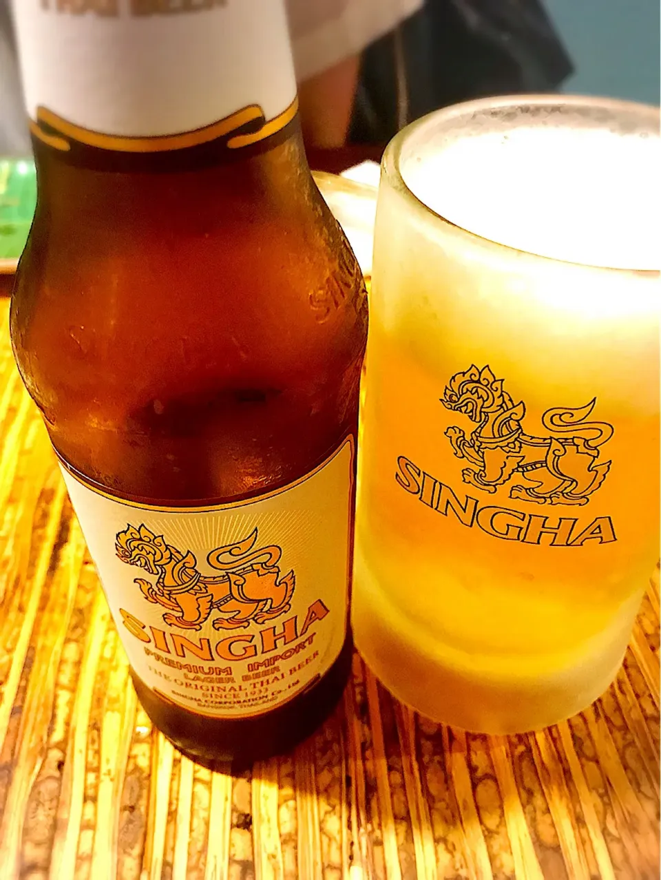 Snapdishの料理写真:タイ料理（ビール）|akira813さん