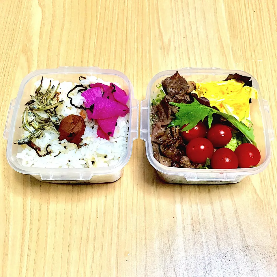 今日のお弁当‼︎ 28 June
 #お弁当  #弁当  #obento  #bento  #お弁当の記録  #焼肉弁当  #実家のお母ちゃん|Yoshinobu Nakagawaさん