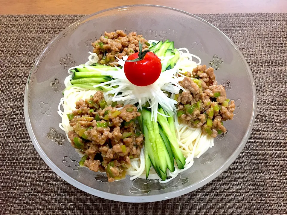 肉味噌そうめん|ごまたまごさん