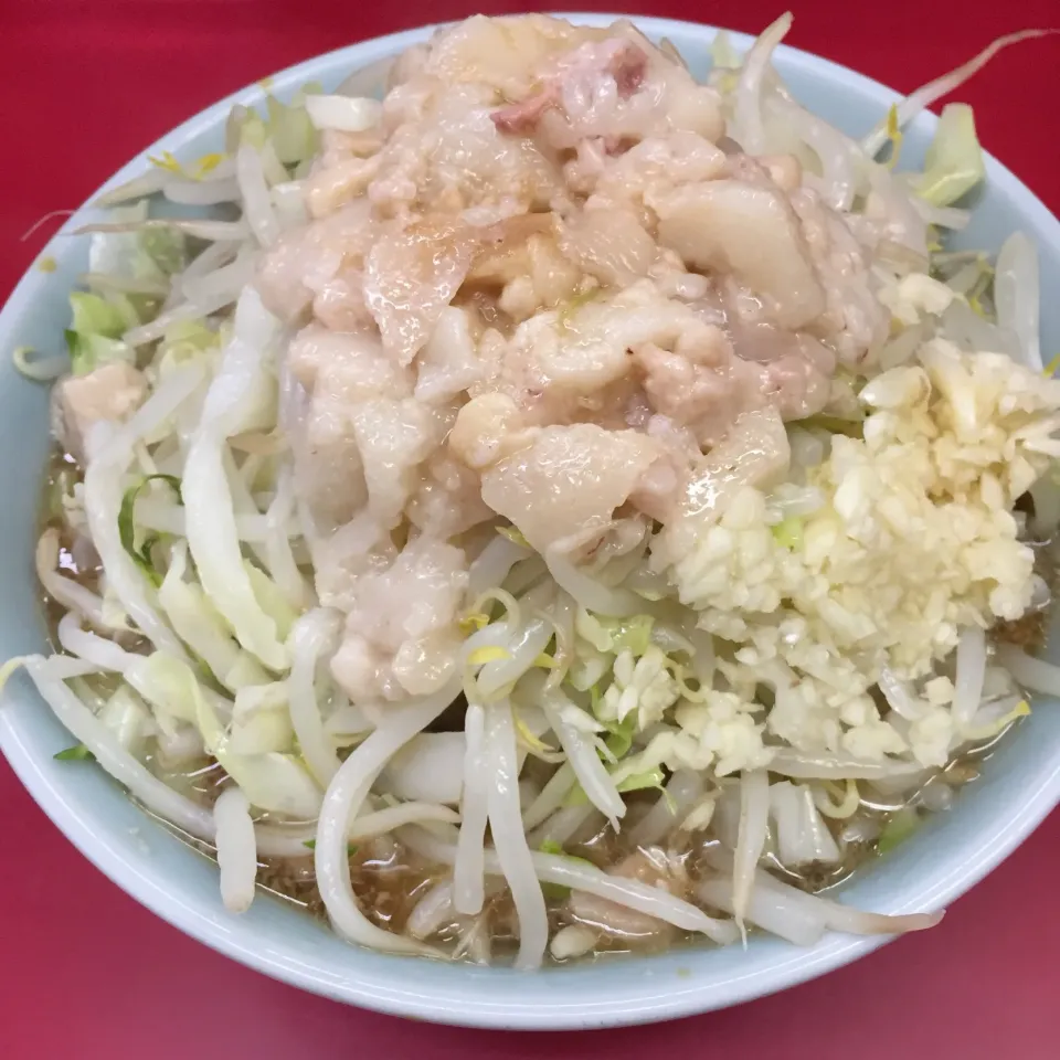 Snapdishの料理写真:ラーメン二郎中山駅前店、小ラーメン頂きました🍜  コールは、麺半分、ニンニク、ヤサイ、アブラ  美味しかった😋  ご馳走様でした🙏  #ラーメン二郎  #ラーメン二郎中山駅前店|NOMU'S キッチン🍳さん