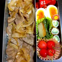 中1男子授業参観日のお弁当🍱♡|ノリさん