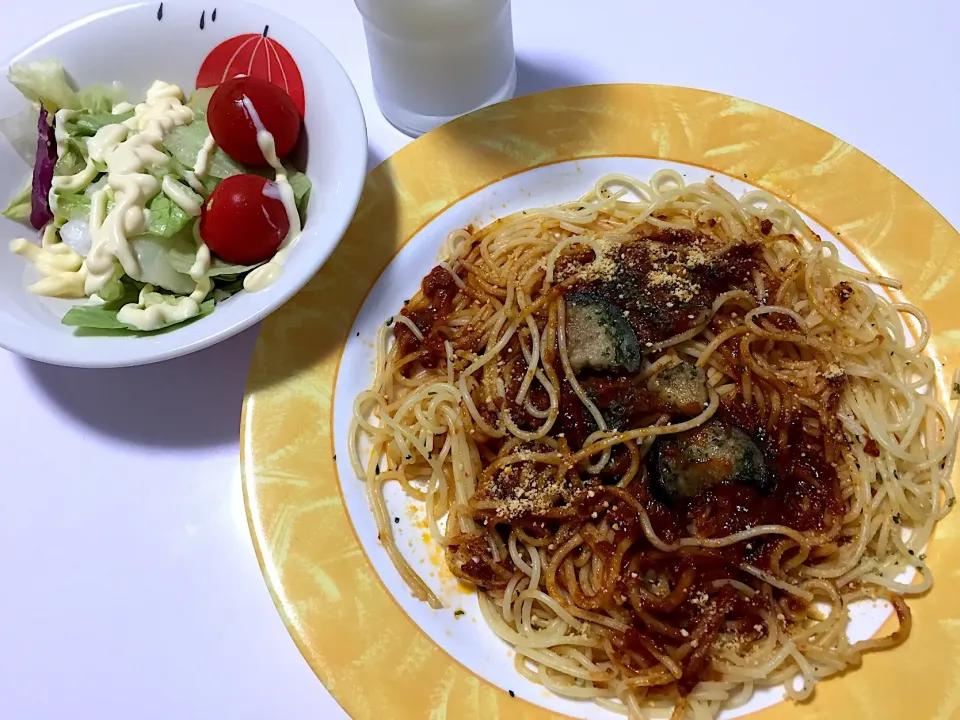 今宵は、パスタにしよう🍝
#茄子と挽き肉のミートパスタ|Kojiさん