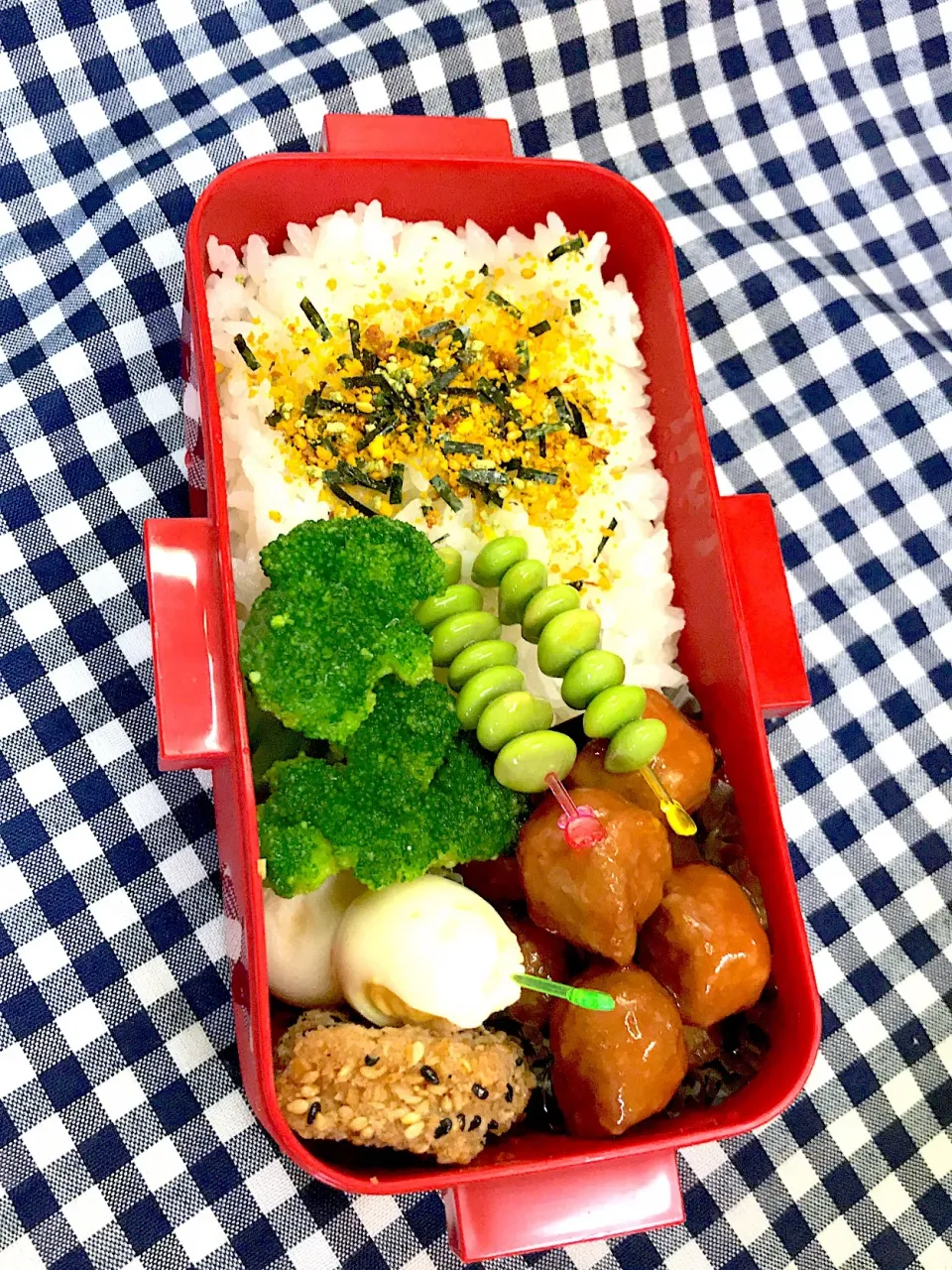 Snapdishの料理写真:7/1#部活弁当 #中1女子弁当#トランペットの練習頑張ってる|みぽりんさん