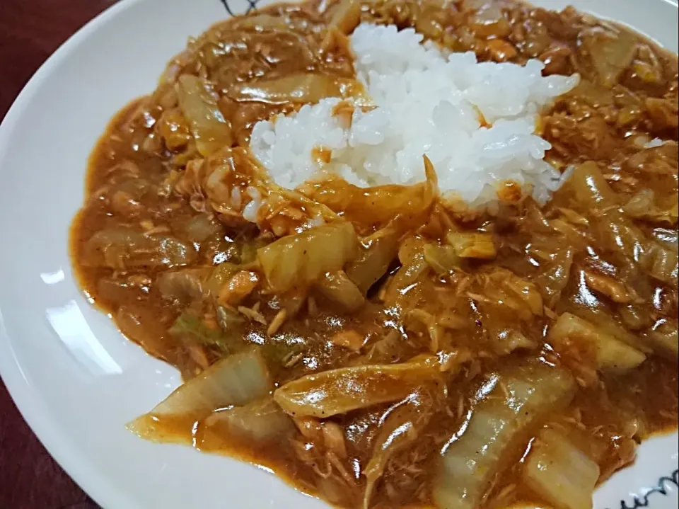 白菜ツナ和風カレー|さえこさん