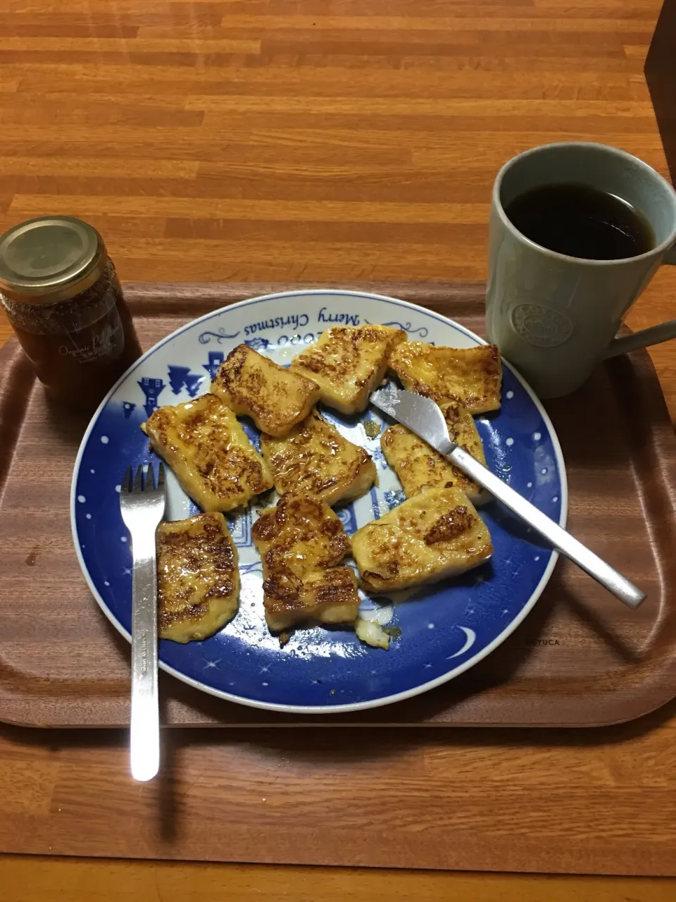 フレンチトースト❤️あま〜くて、美味しい😋|日日是美味日さん