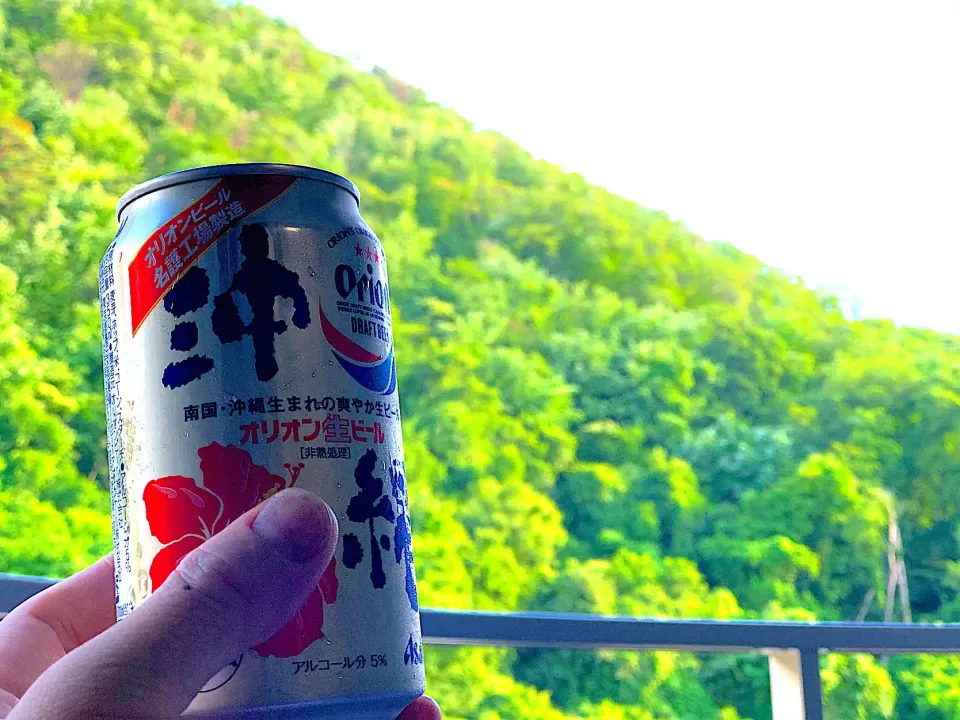 灼熱×裏山×Orion🍺=醍醐味🌞🌴|たつやん。さん