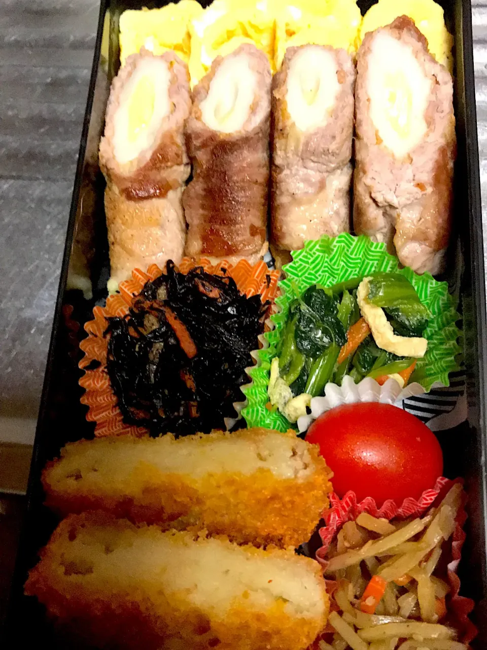 #高校生男子弁当|みかんさん