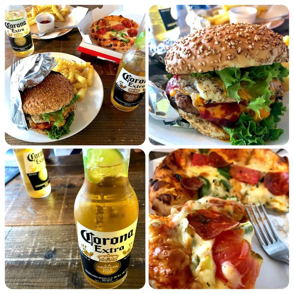 AMAGASAKI Burger, Pizza, Potato,🍔🍕🍟, CoronaBeeR🍻|angiee♡さん