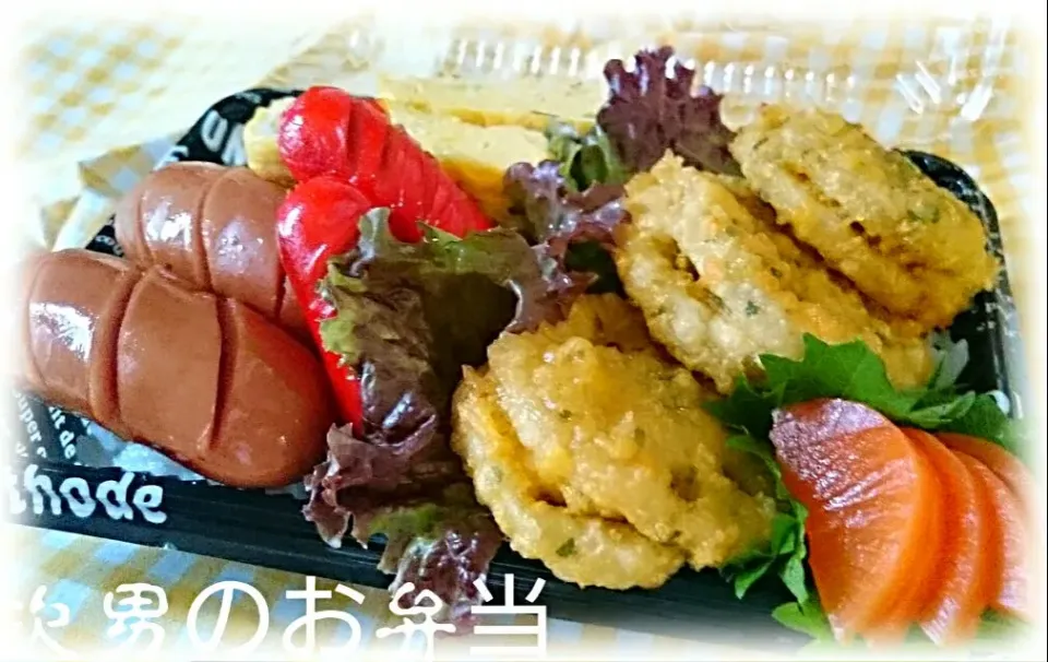 #我が家の働く息子弁当
月曜日…のっけ盛弁当🍱🍴|kimi=kimi🌼Kitchenさん