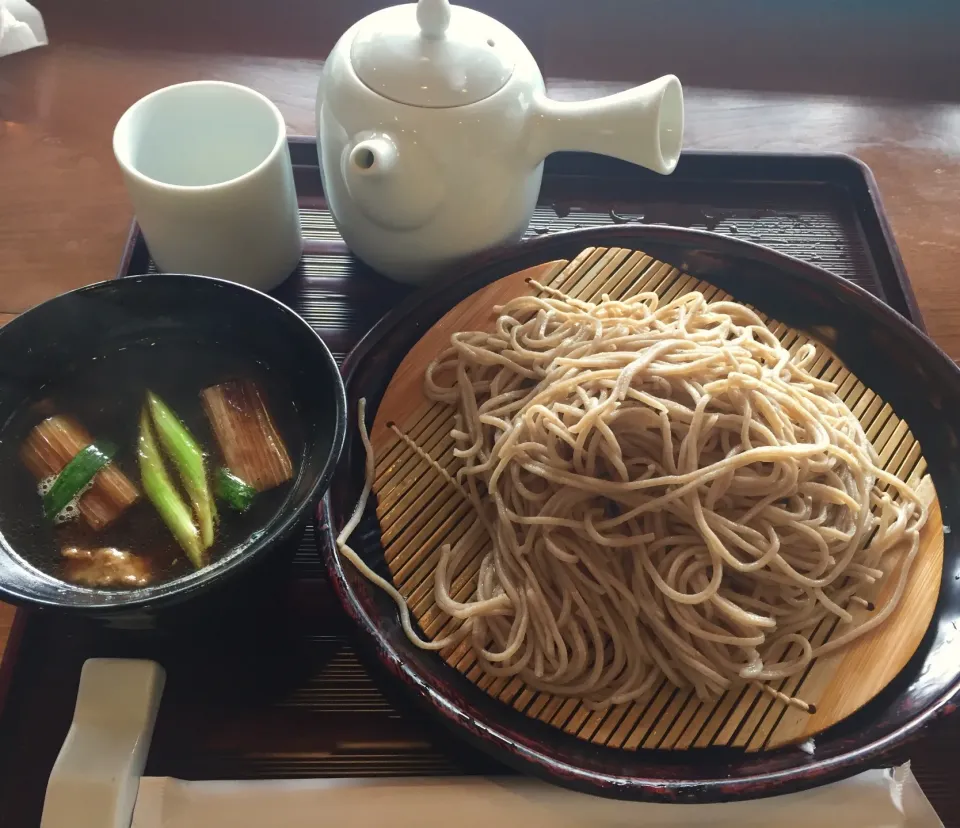 Snapdishの料理写真:豊のしゃも つけ汁蕎麦|Shin_chanさん