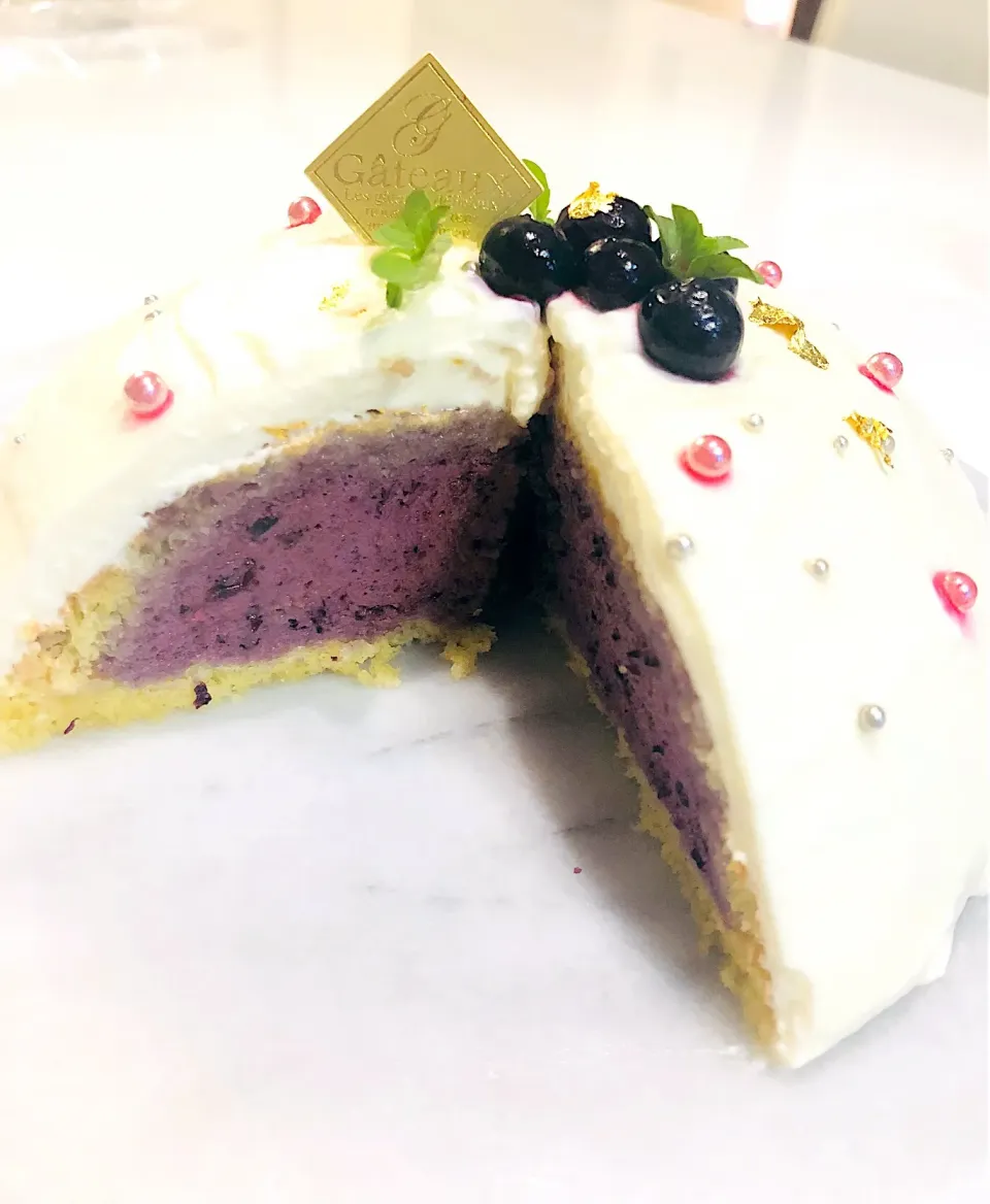 adriablueさんの料理 ズコット Blueberry|adriablueさん