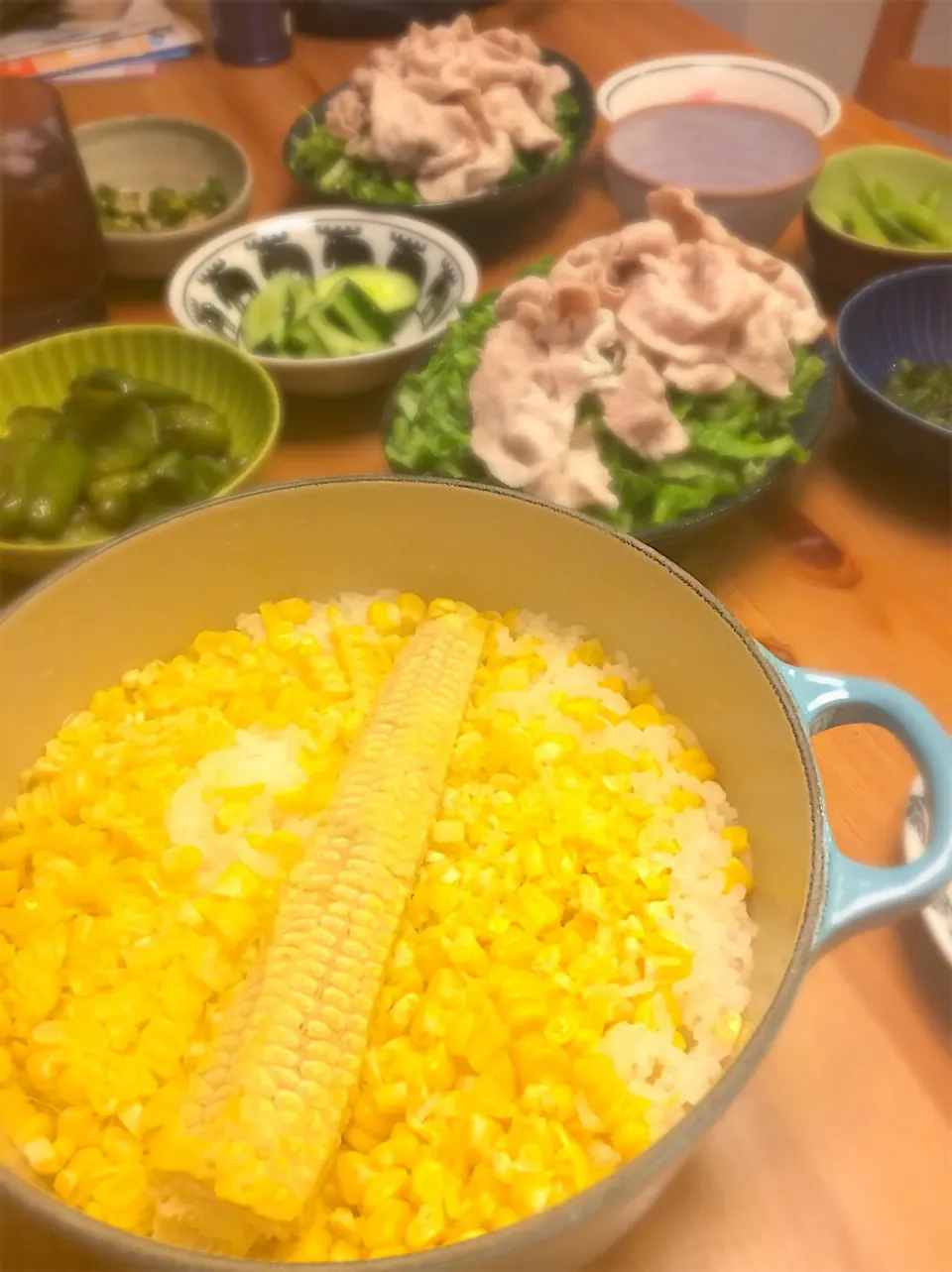 Snapdishの料理写真:コーンご飯🌽|Sanjiさん