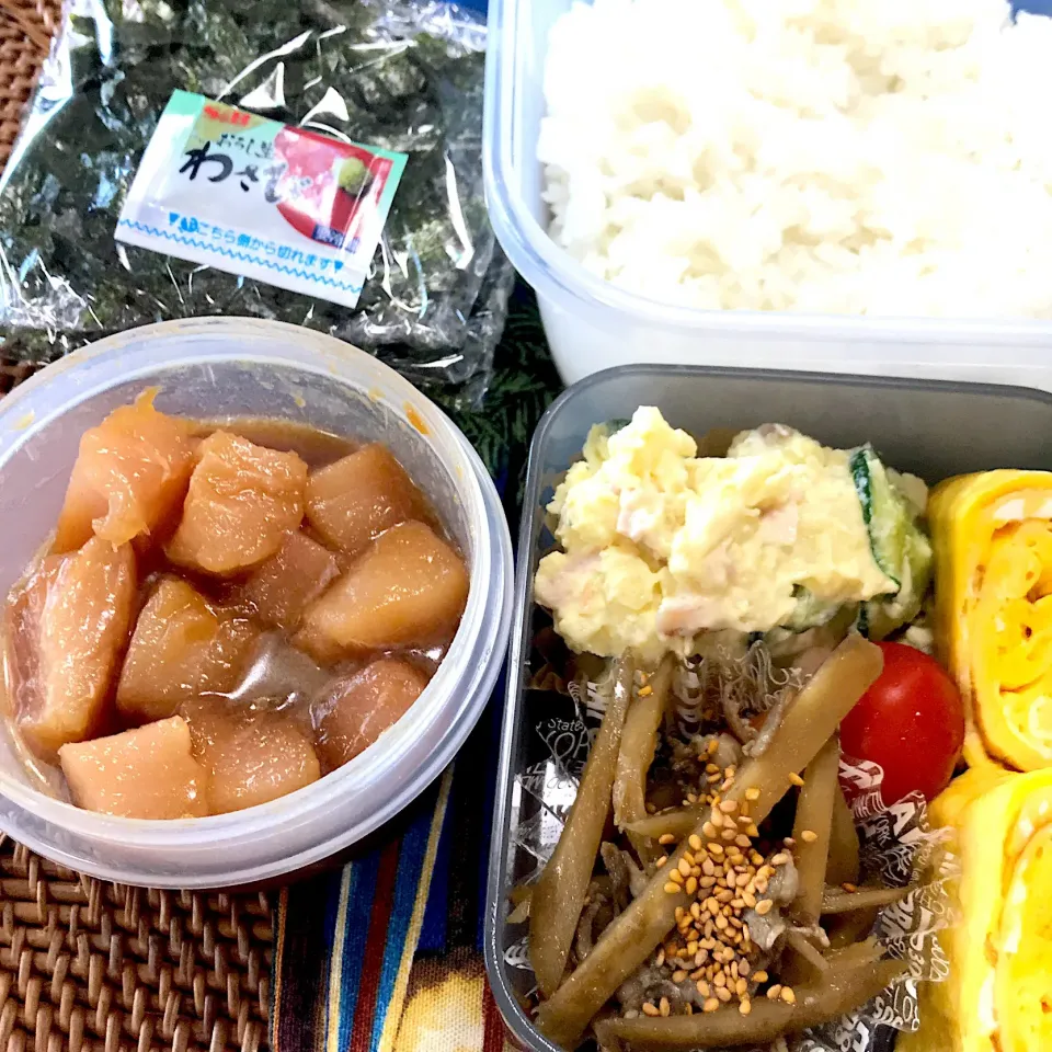 Snapdishの料理写真:おじさん弁当🍱  ☆Jul.3.2018 ☆|ニャン太郎さん