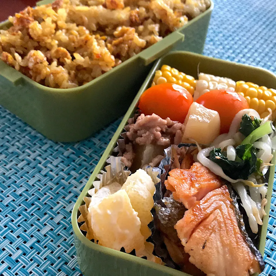 今日のお弁当🍱
ドライカレー

今日も暑くなりそう
暑さに負けず
今日も一日
頑張っていきましょうᕦ(ò_óˇ)ᕤ

気をつけて
いってらっしゃい👋😊|mokoさん