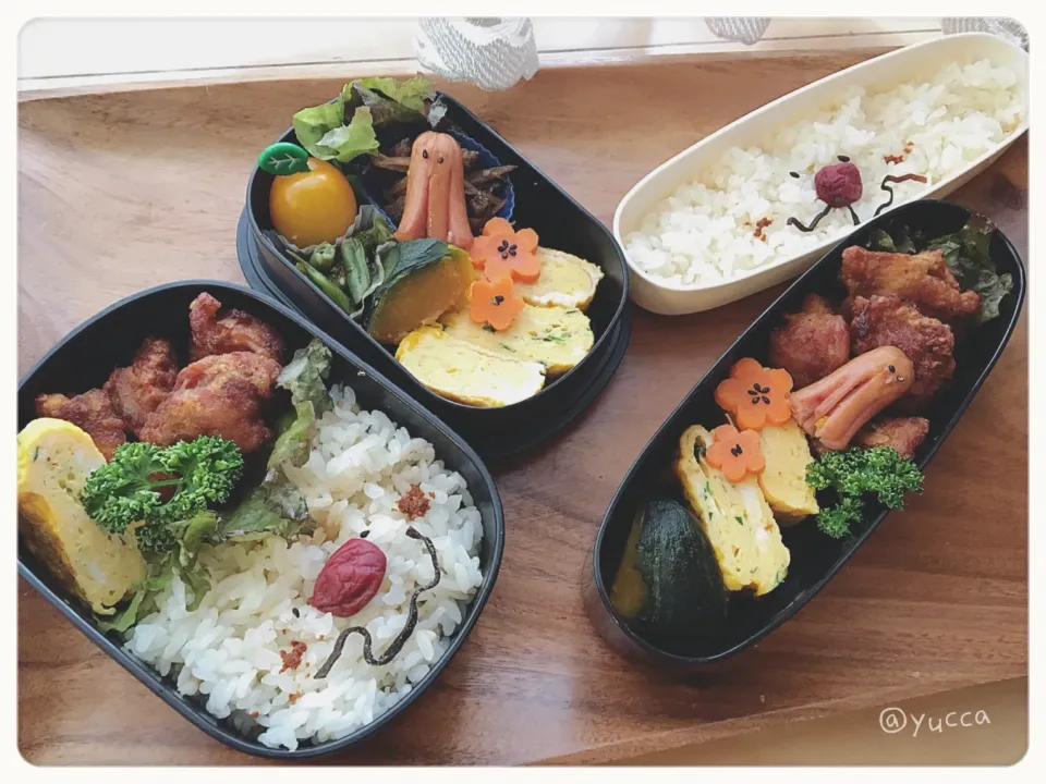 Snapdishの料理写真:JK & Dora 弁当 🍀2018.7.3(Tue.)|yucca@さん