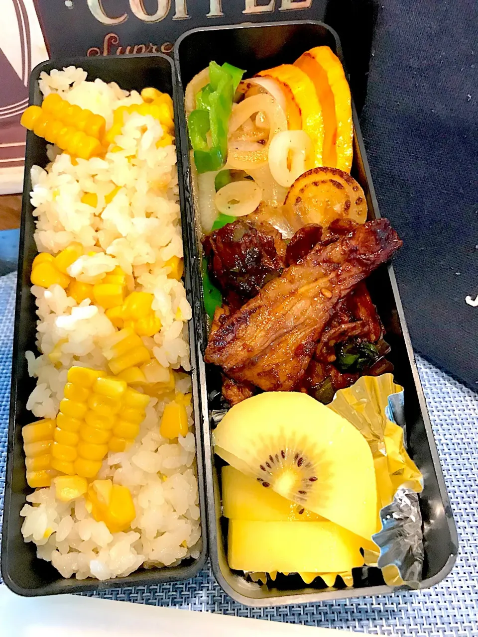 Sanjiさんの料理 追い醤油はコレ❤️ほんと美味しい❤️をやっぱりお弁当にも入れて🍱息子弁当|シュトママさん