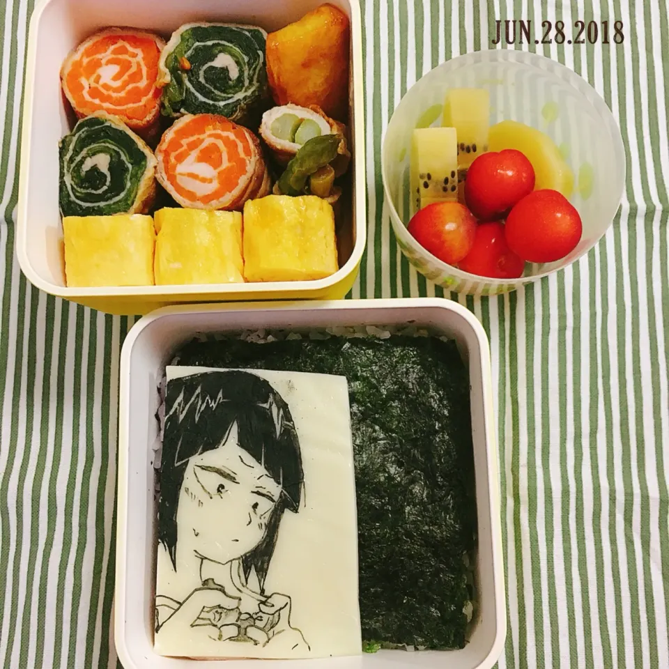 #キャラ弁  #オブアート弁当  #お弁当記録  #お弁当  #弁当|momo31omomさん