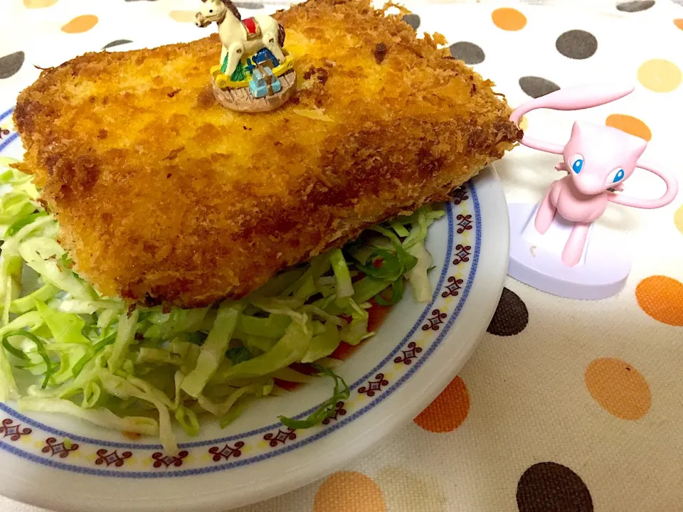 Snapdishの料理写真:子供が作った彼！パン！|Yuki Sakumaさん